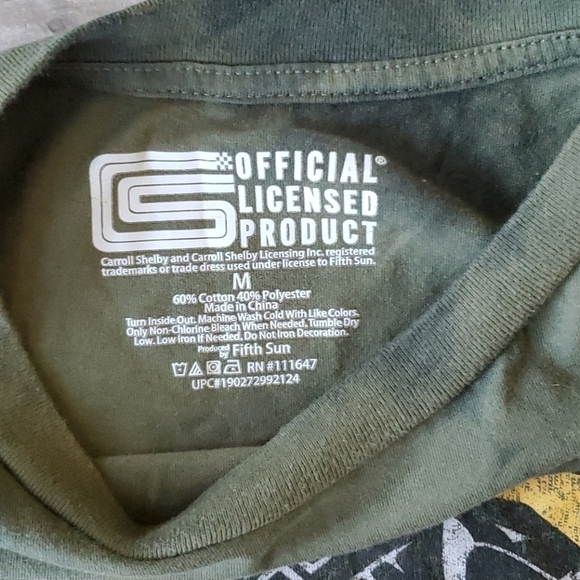 Carroll Shelby Tshirt Sz Med - Picture 3 of 3